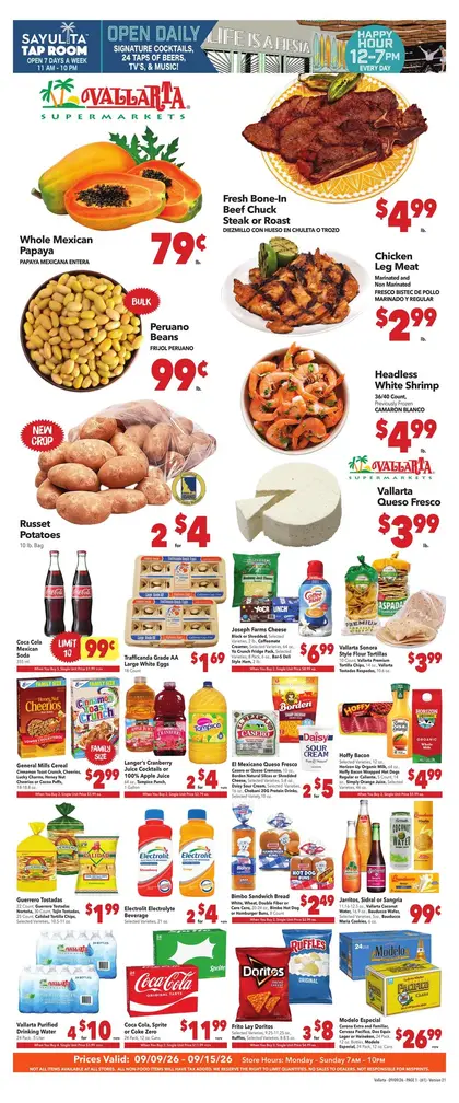 Vallarta Supermarkets Grocery Savings