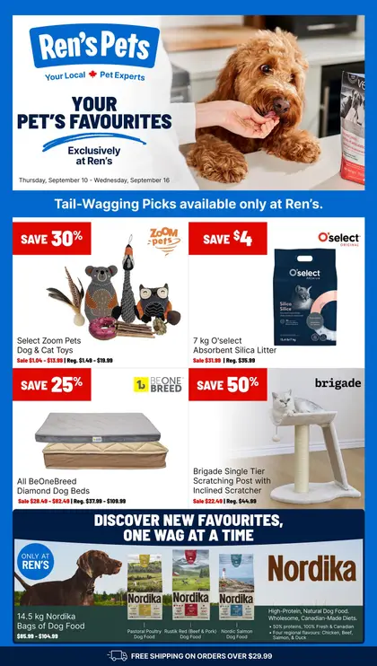 Ren's Pets Weekly Sale