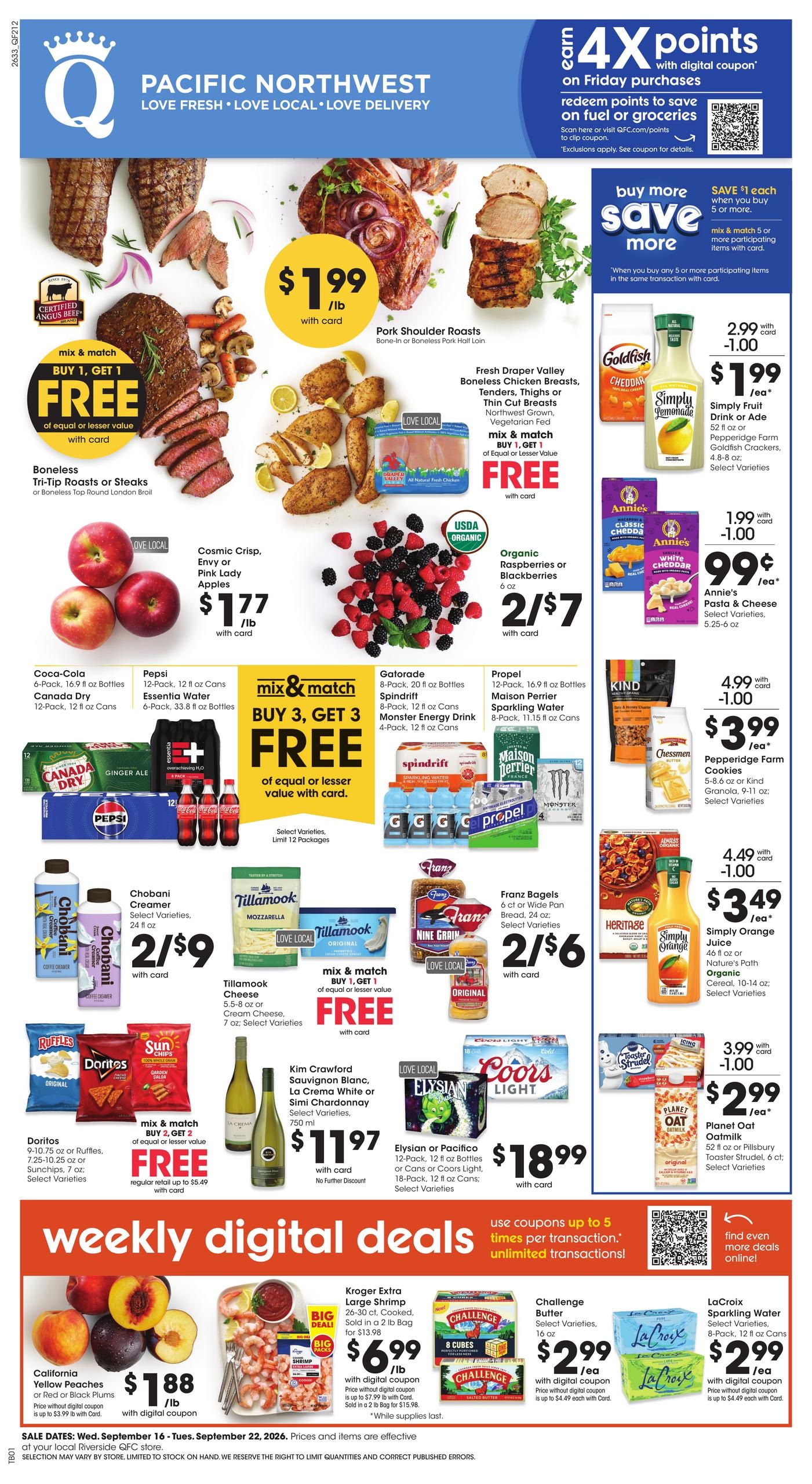 QFC weekly ad page 1