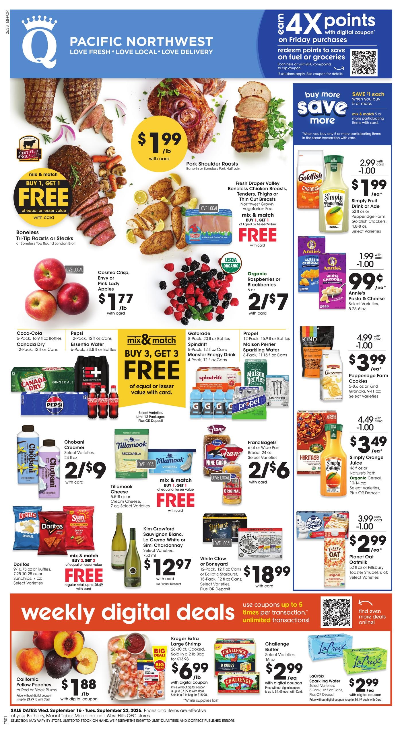 QFC weekly ad page 1
