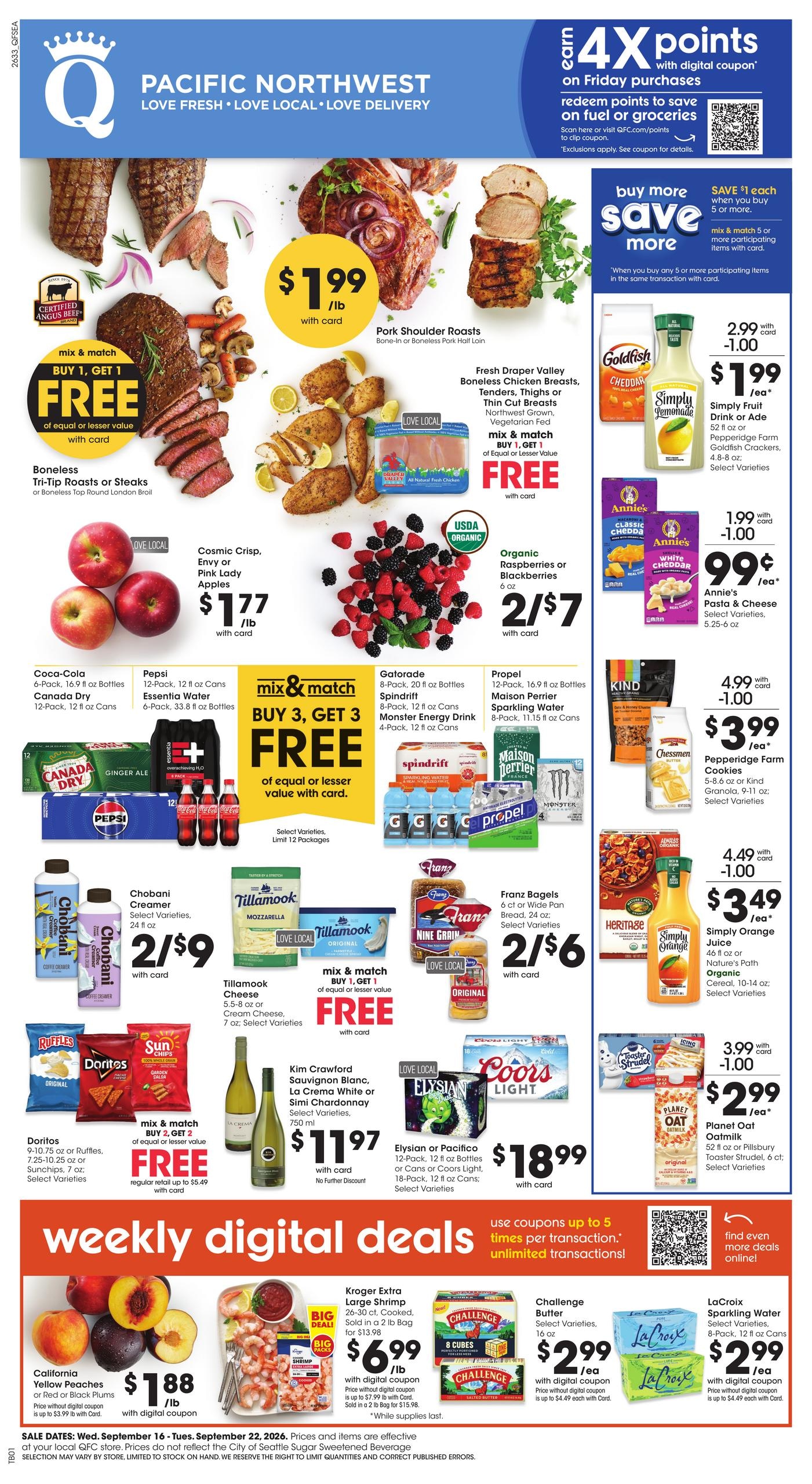 QFC weekly ad page 1