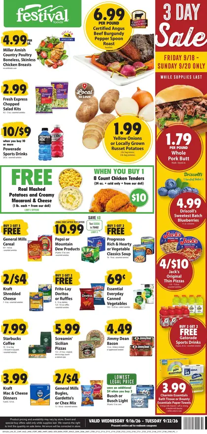 Festival Foods Weekly Ad (organic)