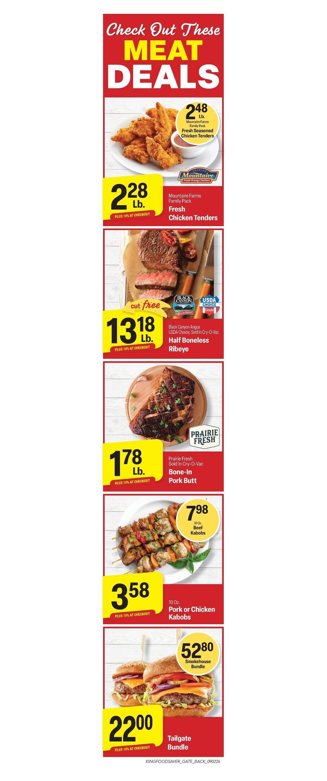King Cash Saver weekly ad page 2