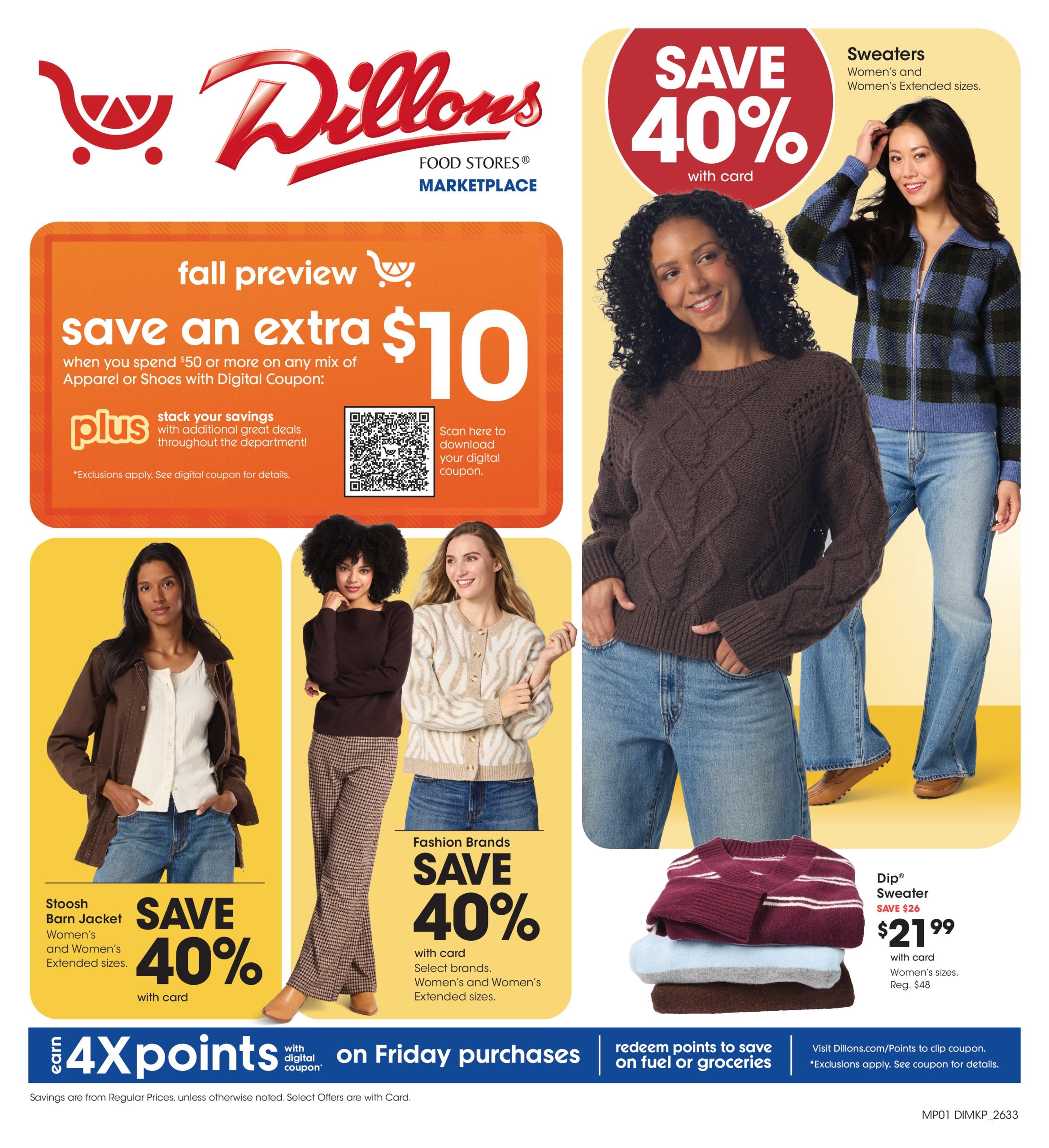 Dillons weekly ad page 1