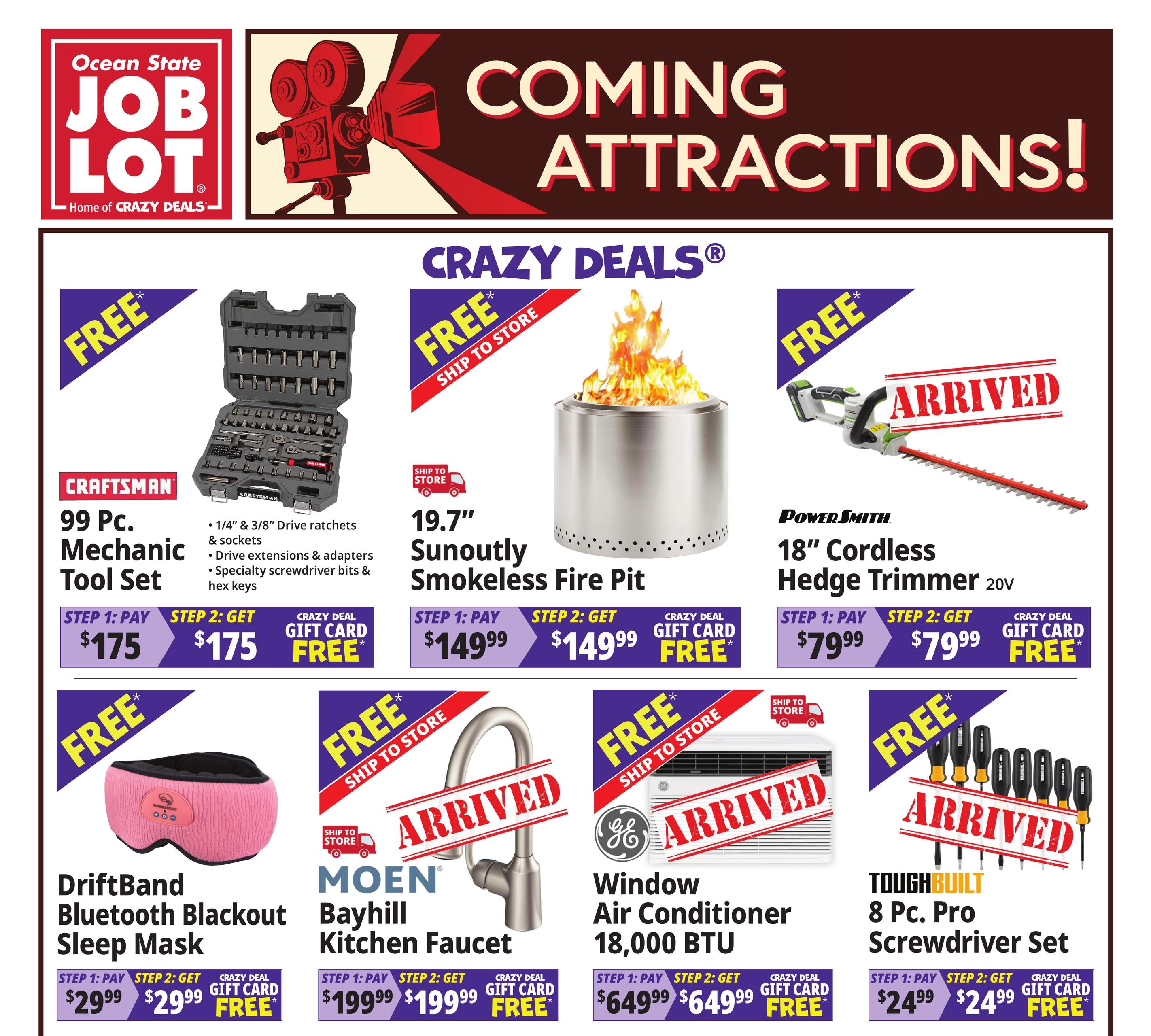Ocean State Job Lot weekly ad page 1