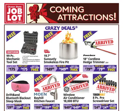 Ocean State Job Lot Coming Attractions