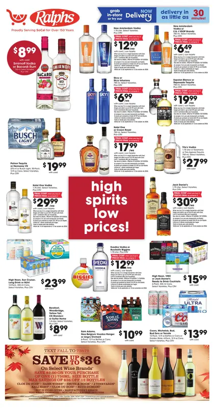 Ralphs Adult Beverage