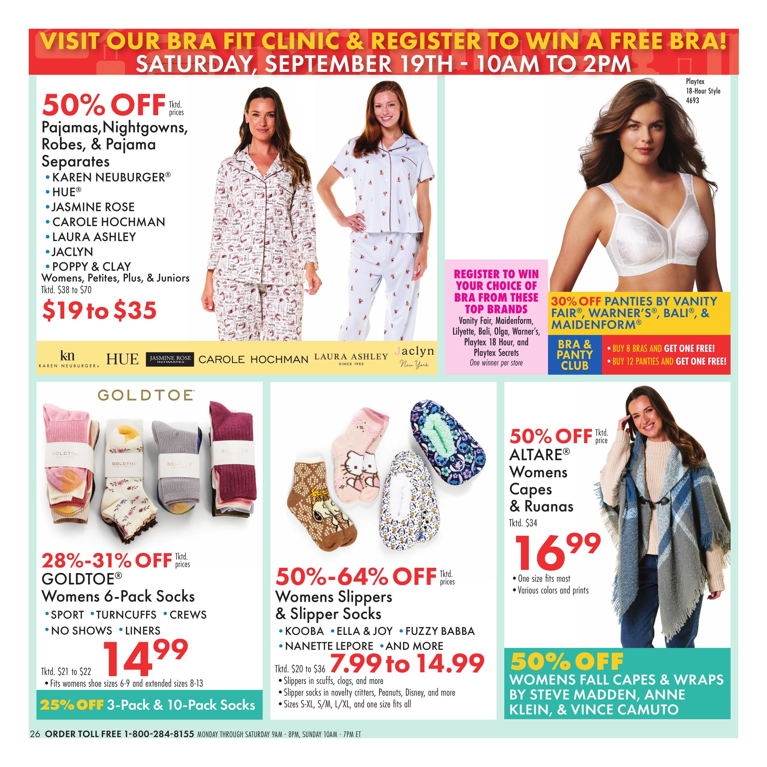 Boscov's weekly ad page 26