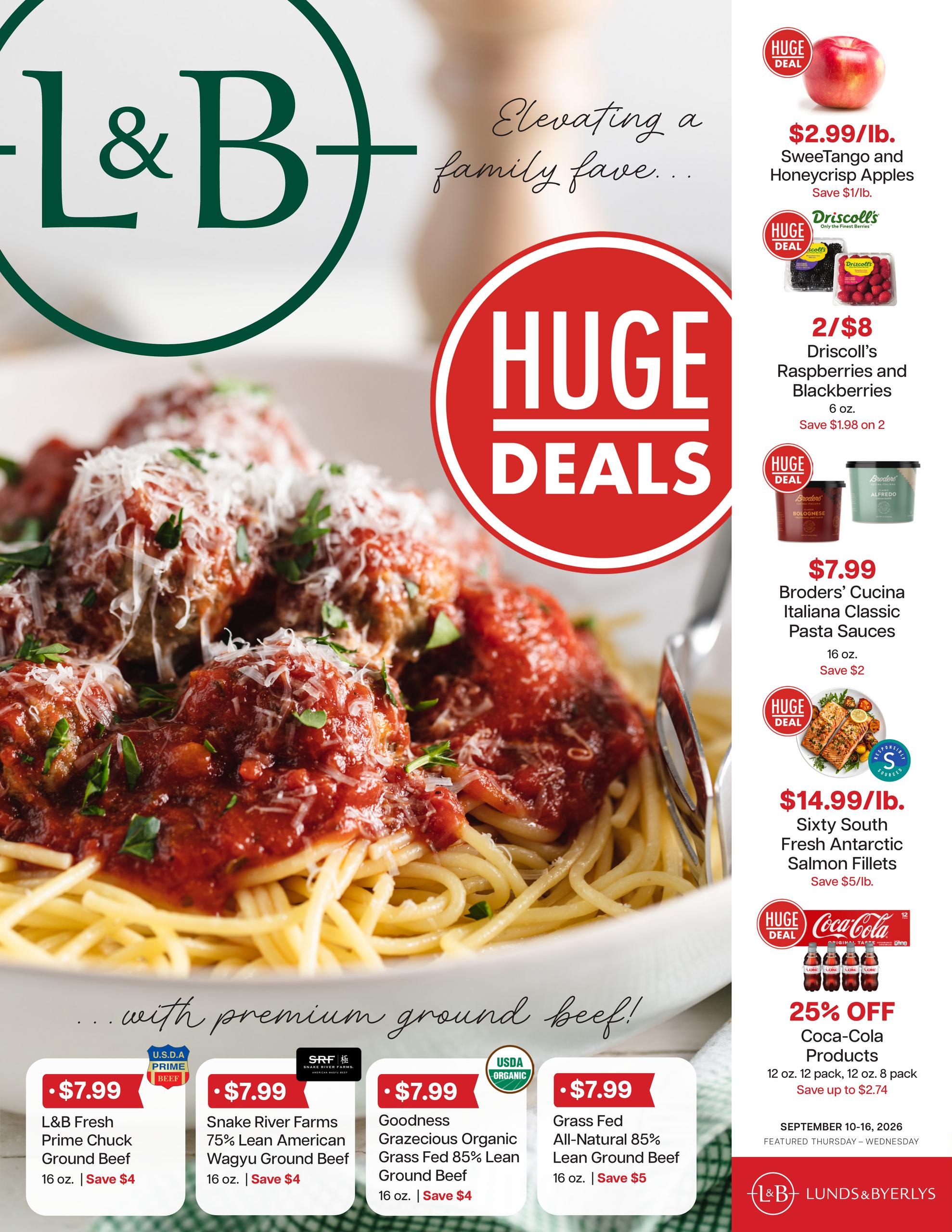 Lunds & Byerlys weekly ad page 1
