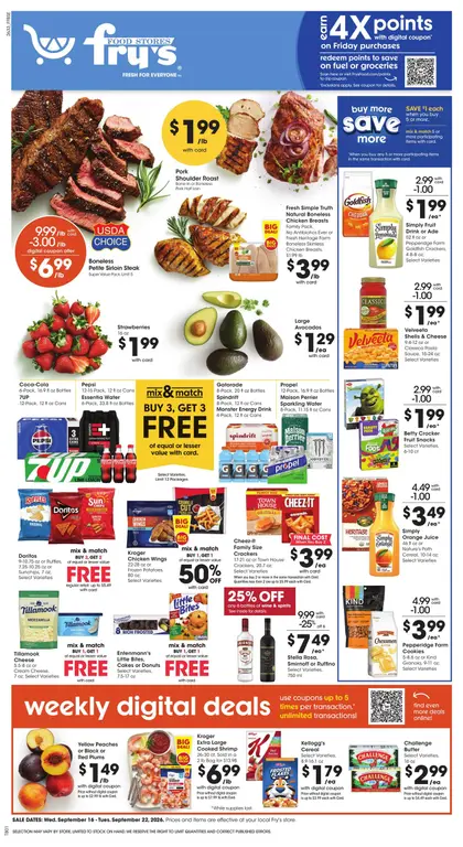 Fry's Food Stores Weekly Ad