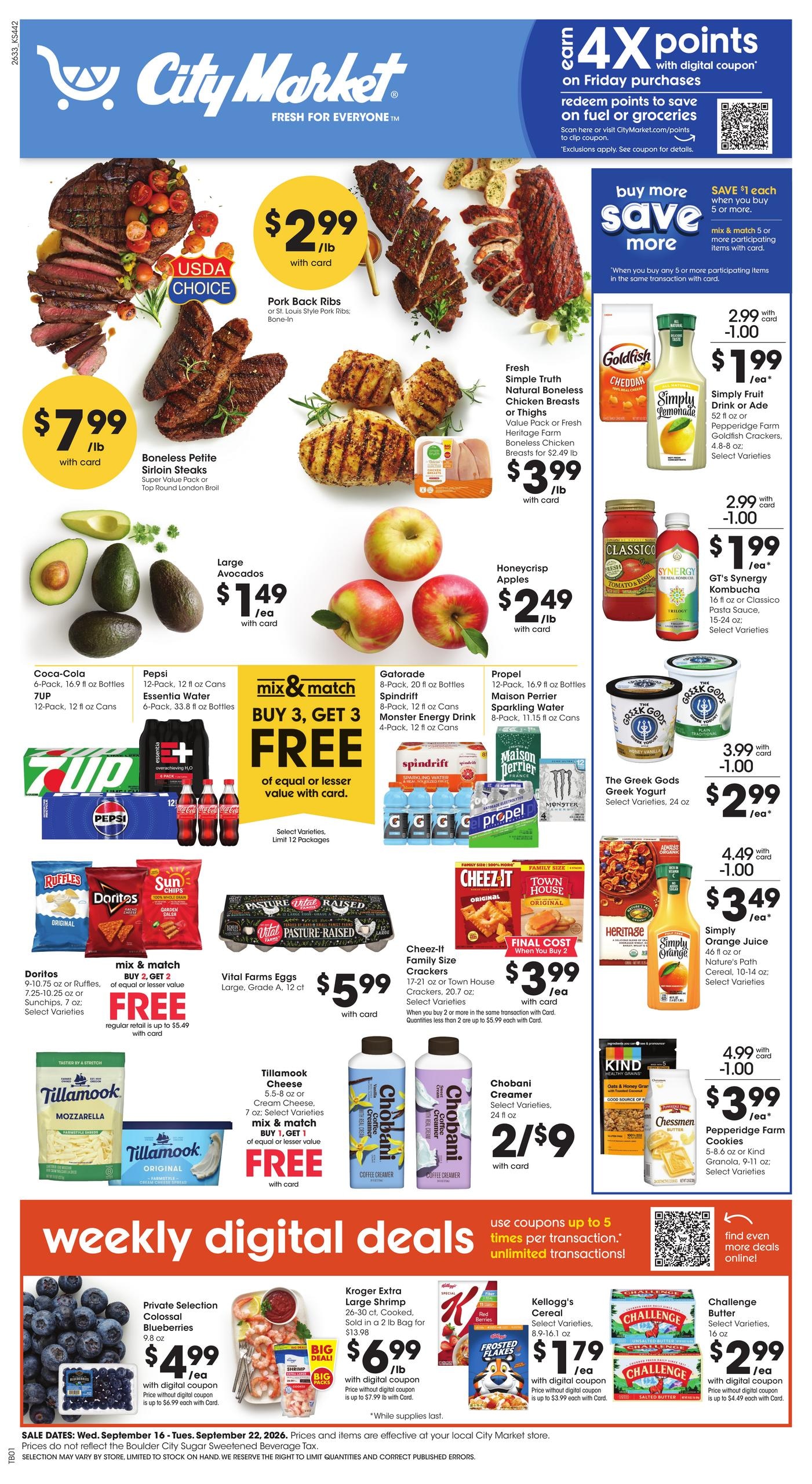 City Market weekly ad page 1