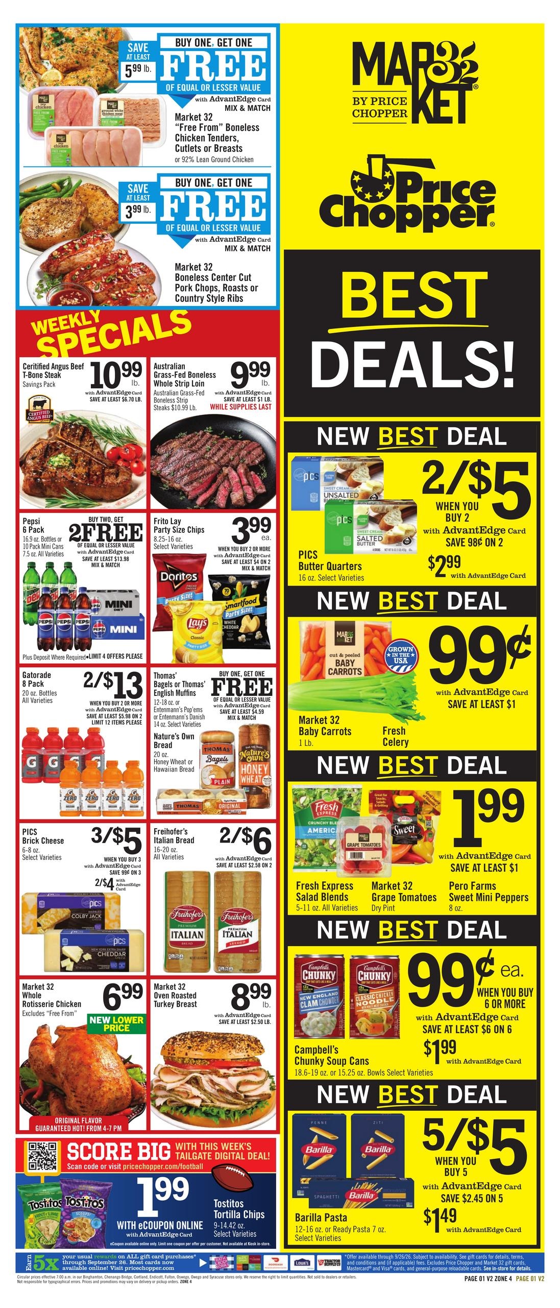 Price Chopper weekly ad page 1
