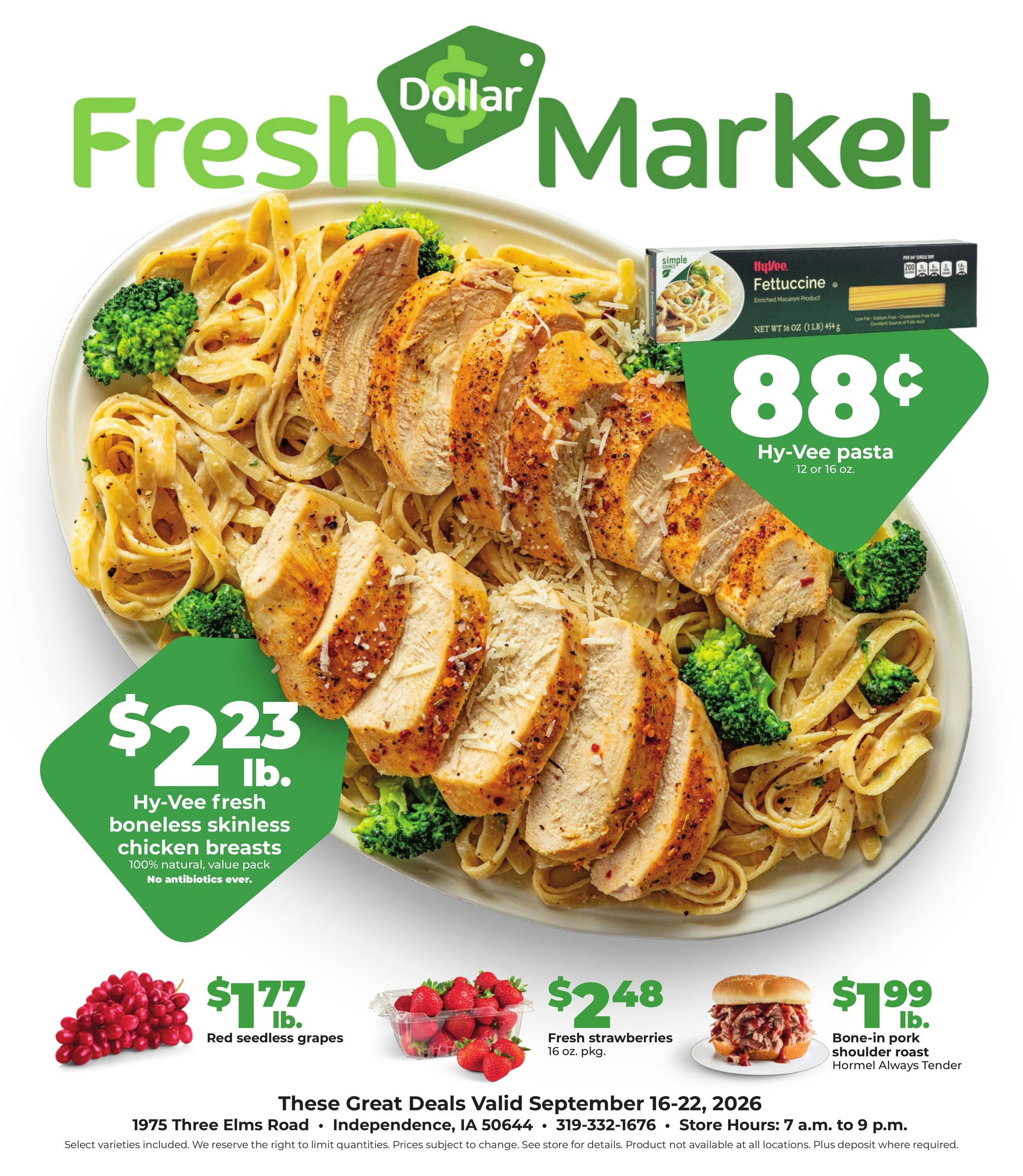 Hy-Vee weekly ad page 1