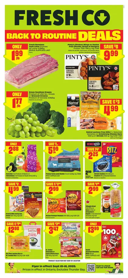 FreshCo Weekly eFlyer 09/10-09/16