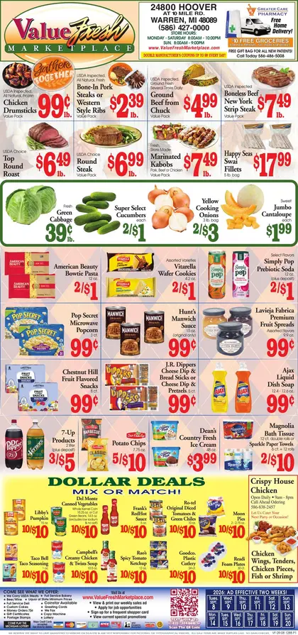 Value Fresh Marketplace Indexed Bi Weekly