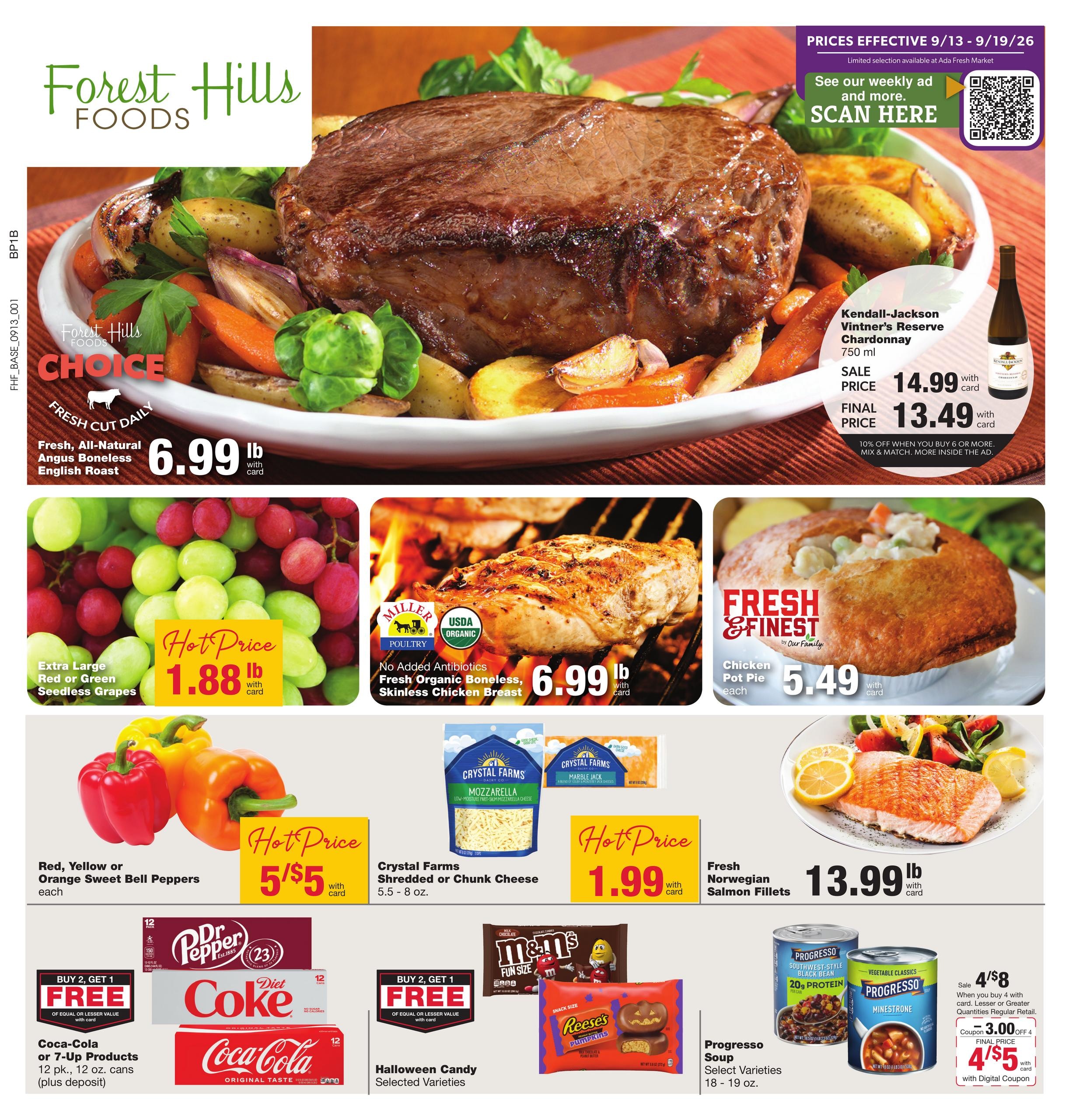 Forest Hills Foods weekly ad page 1
