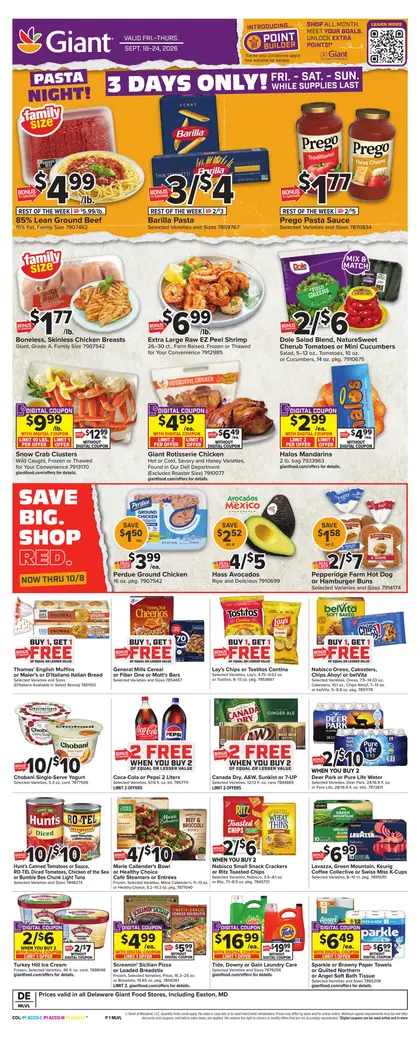 Giant Food Weekly Ad