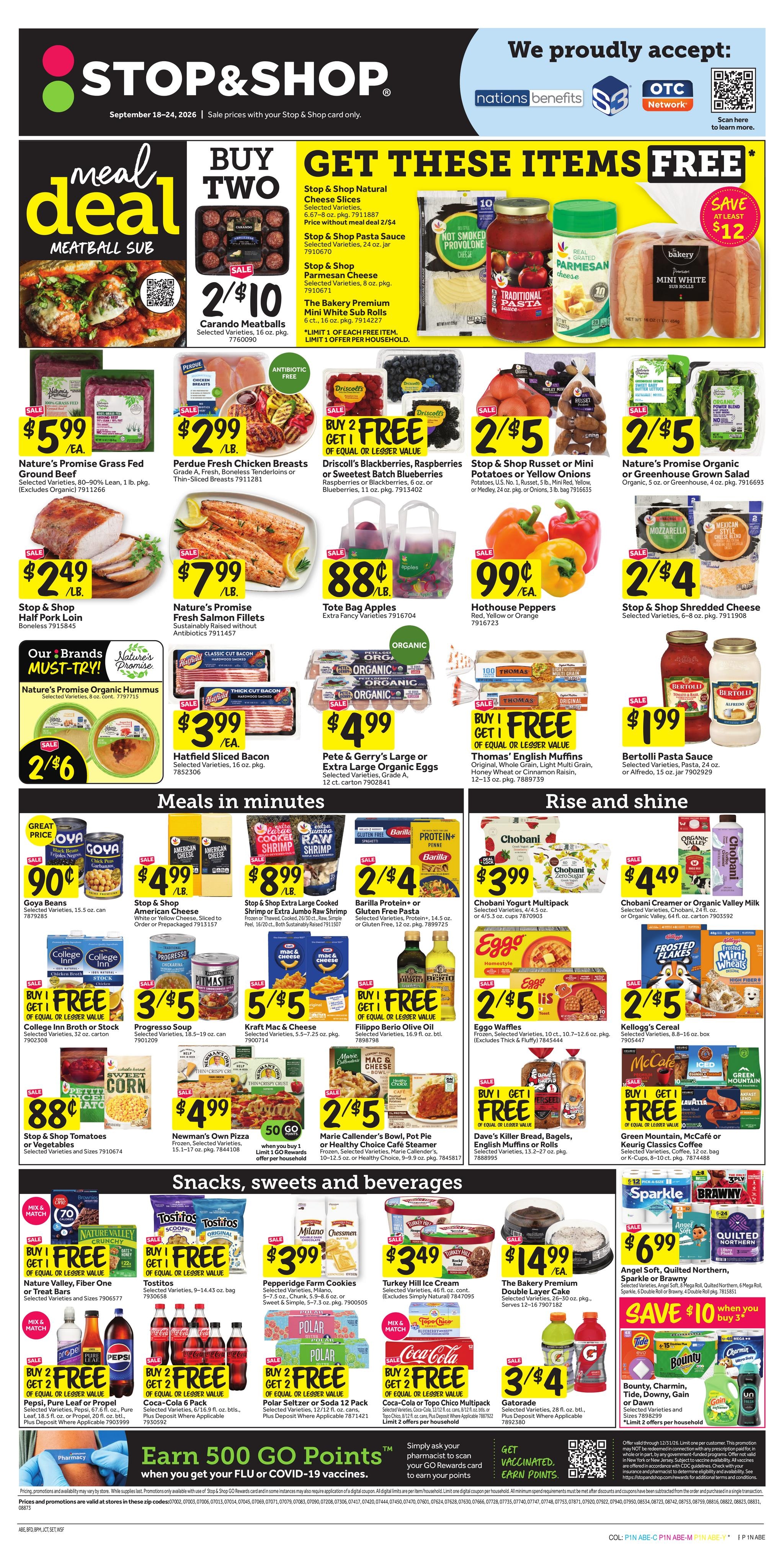 Stop & Shop weekly ad page 1