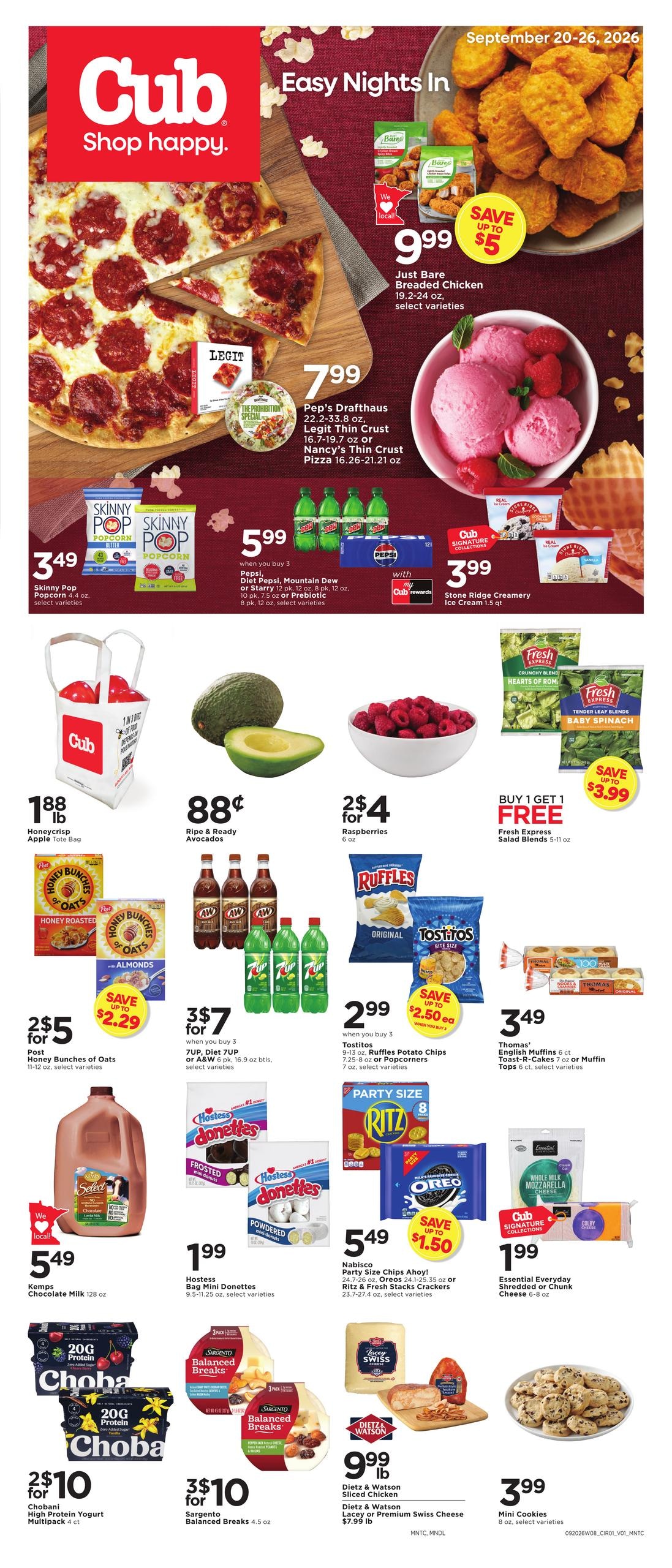 Cub Foods weekly ad page 1