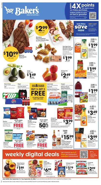 Baker's Weekly Ad