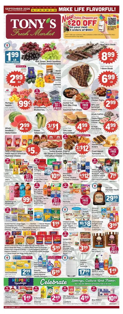 Tony's Fresh Market Weekly Ad