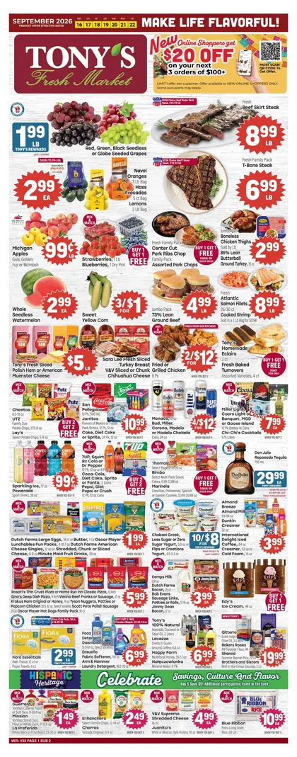 Tony's Fresh Market Weekly Ad