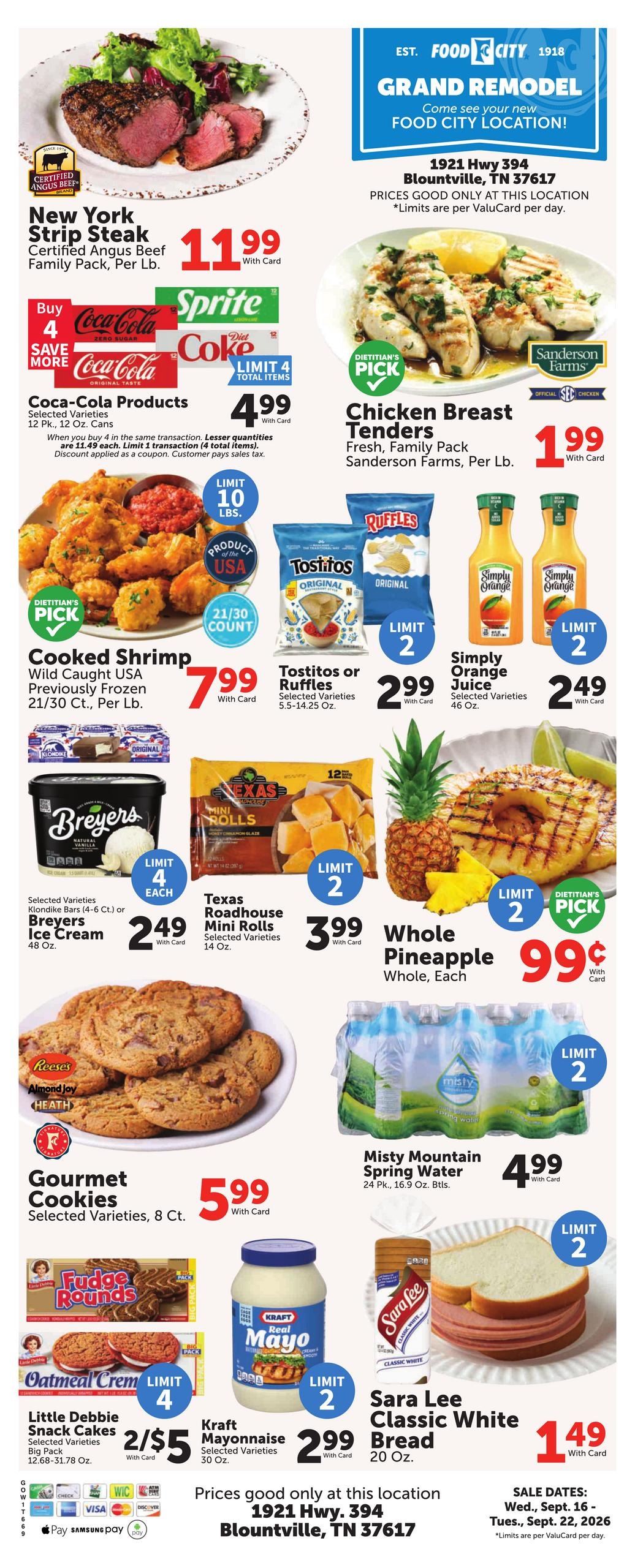 FoodCity weekly ad page 1