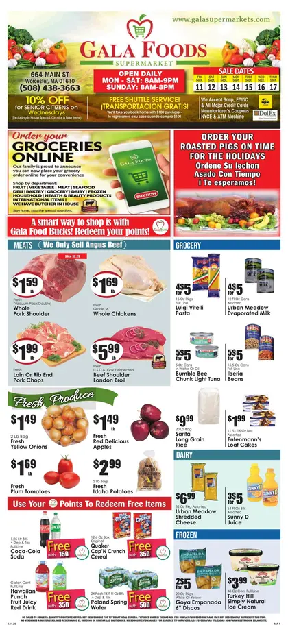 Gala Supermarkets Flyer