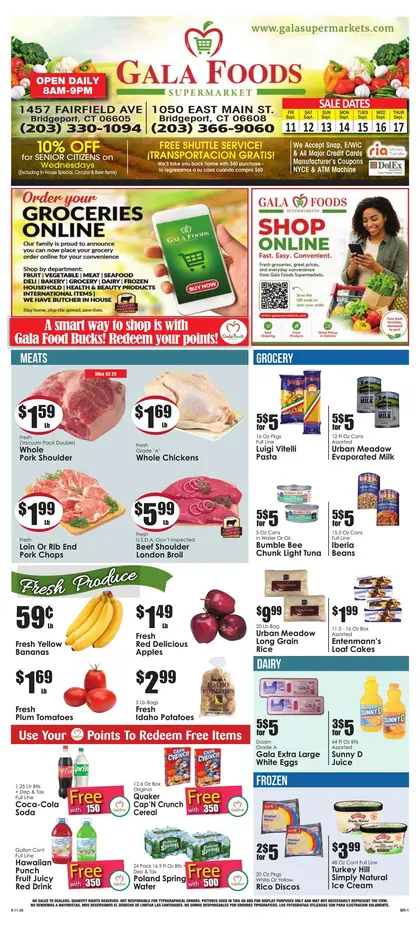 Gala Supermarkets Flyer