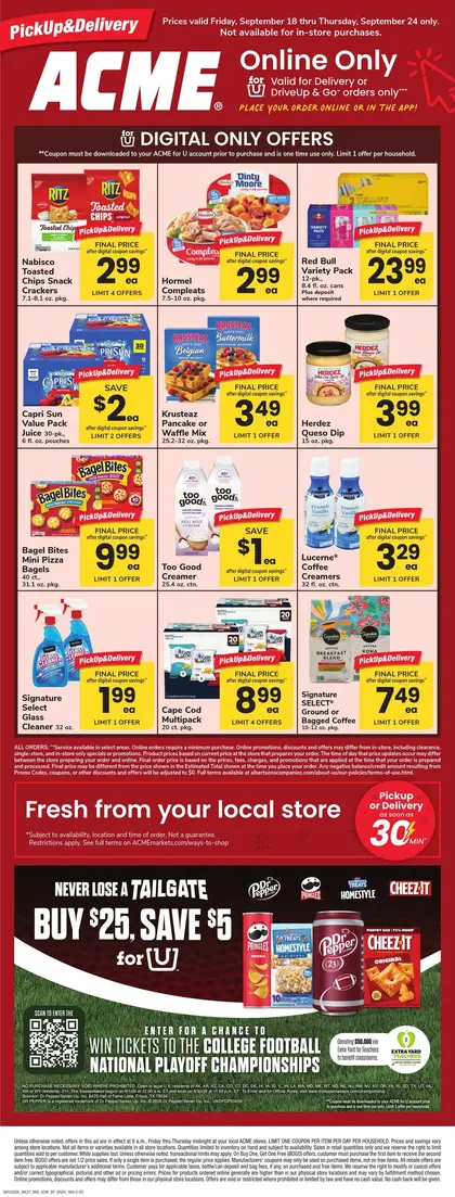 Acme Markets Bonus Online Savings