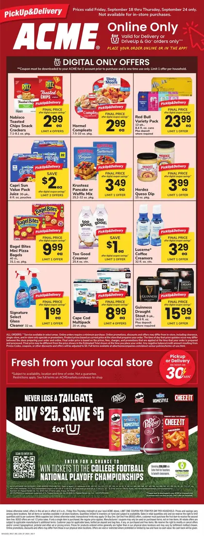 Acme Markets Bonus Online Savings