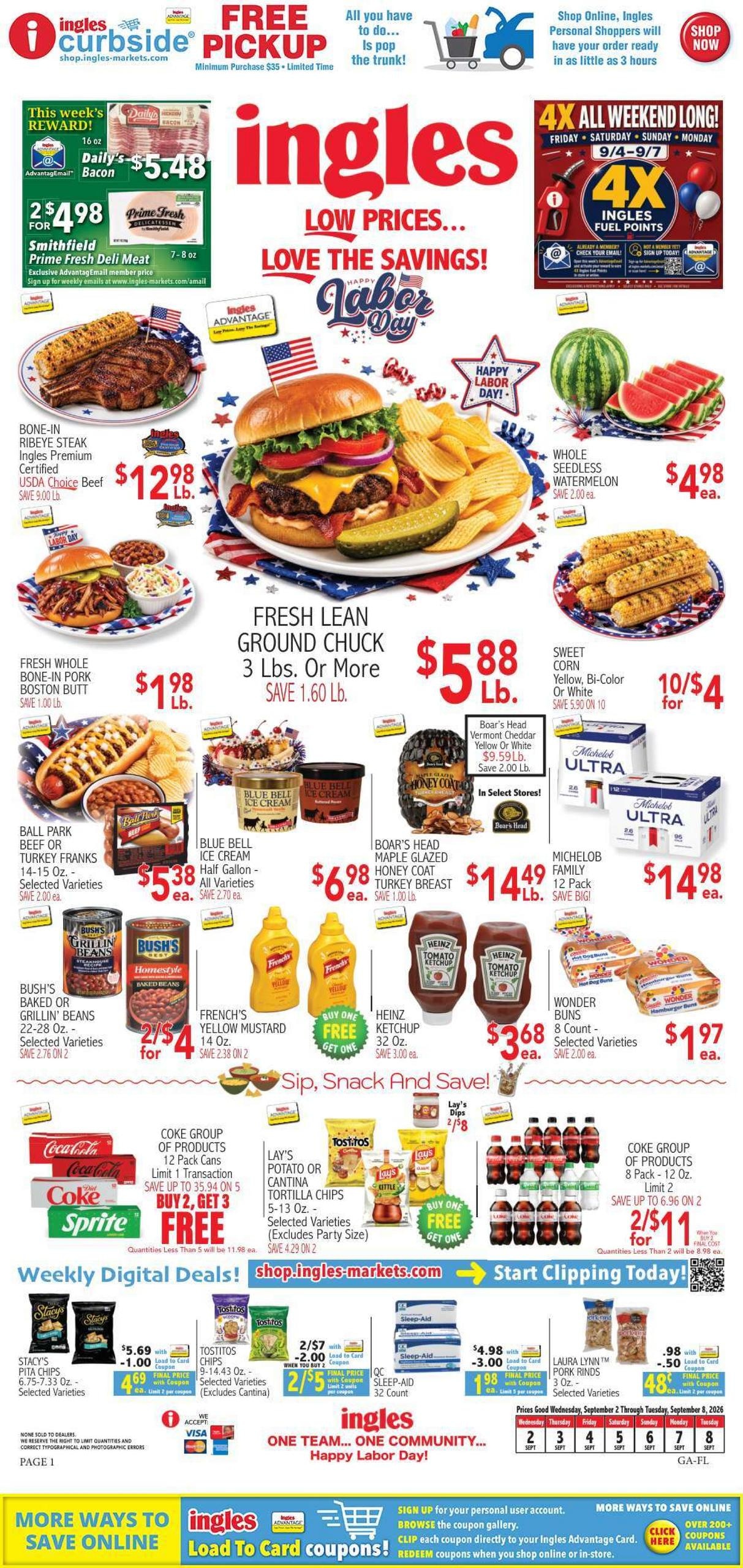 Ingles Markets weekly ad page 1