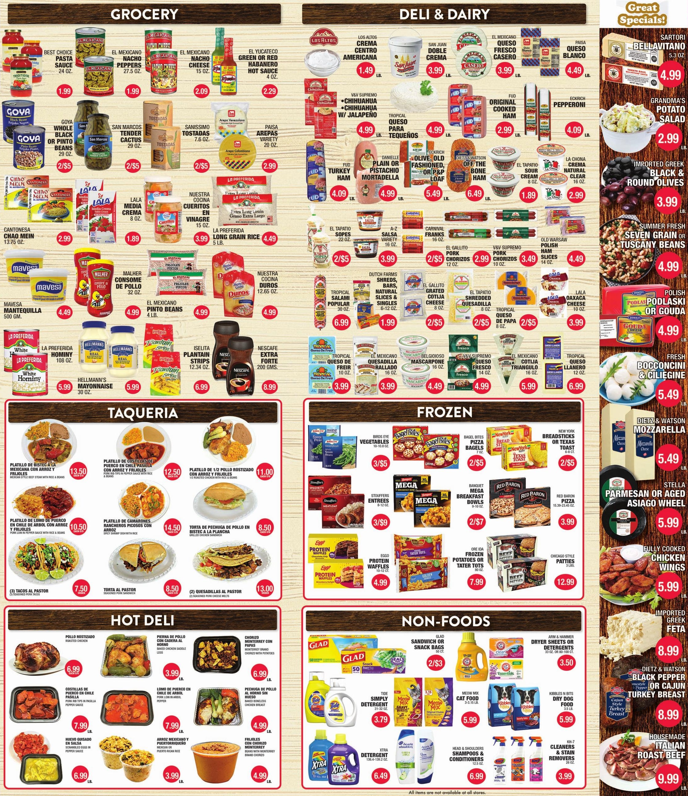 Carnicerias Jimenez weekly ad page 2