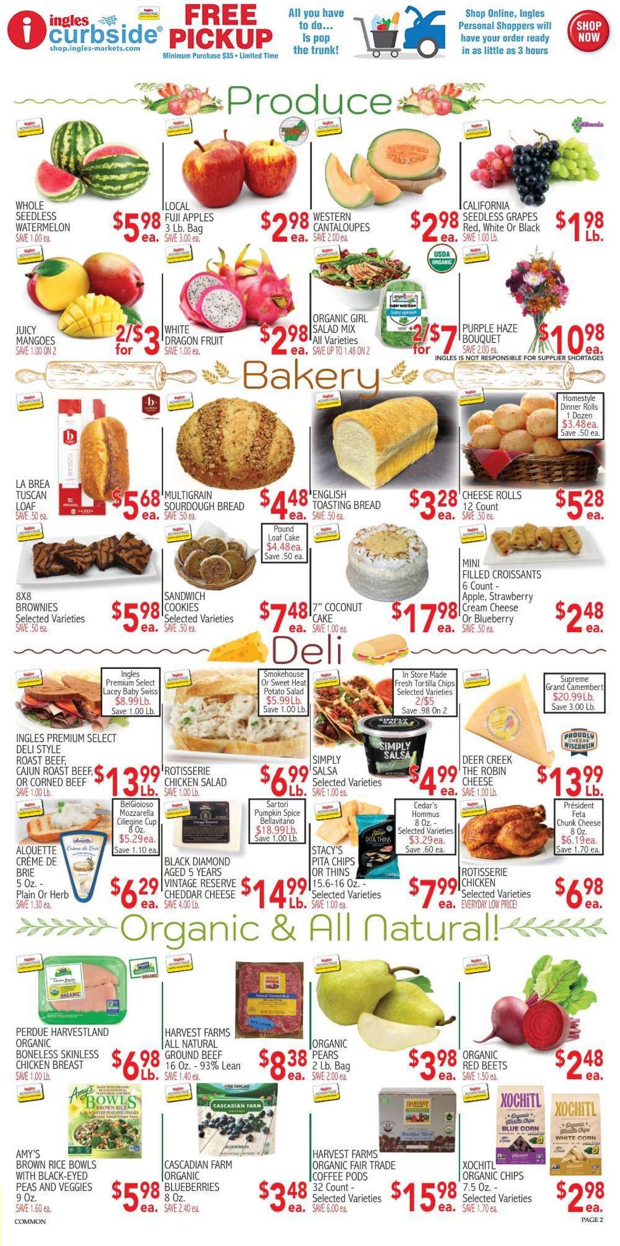 Ingles Markets weekly ad page 2