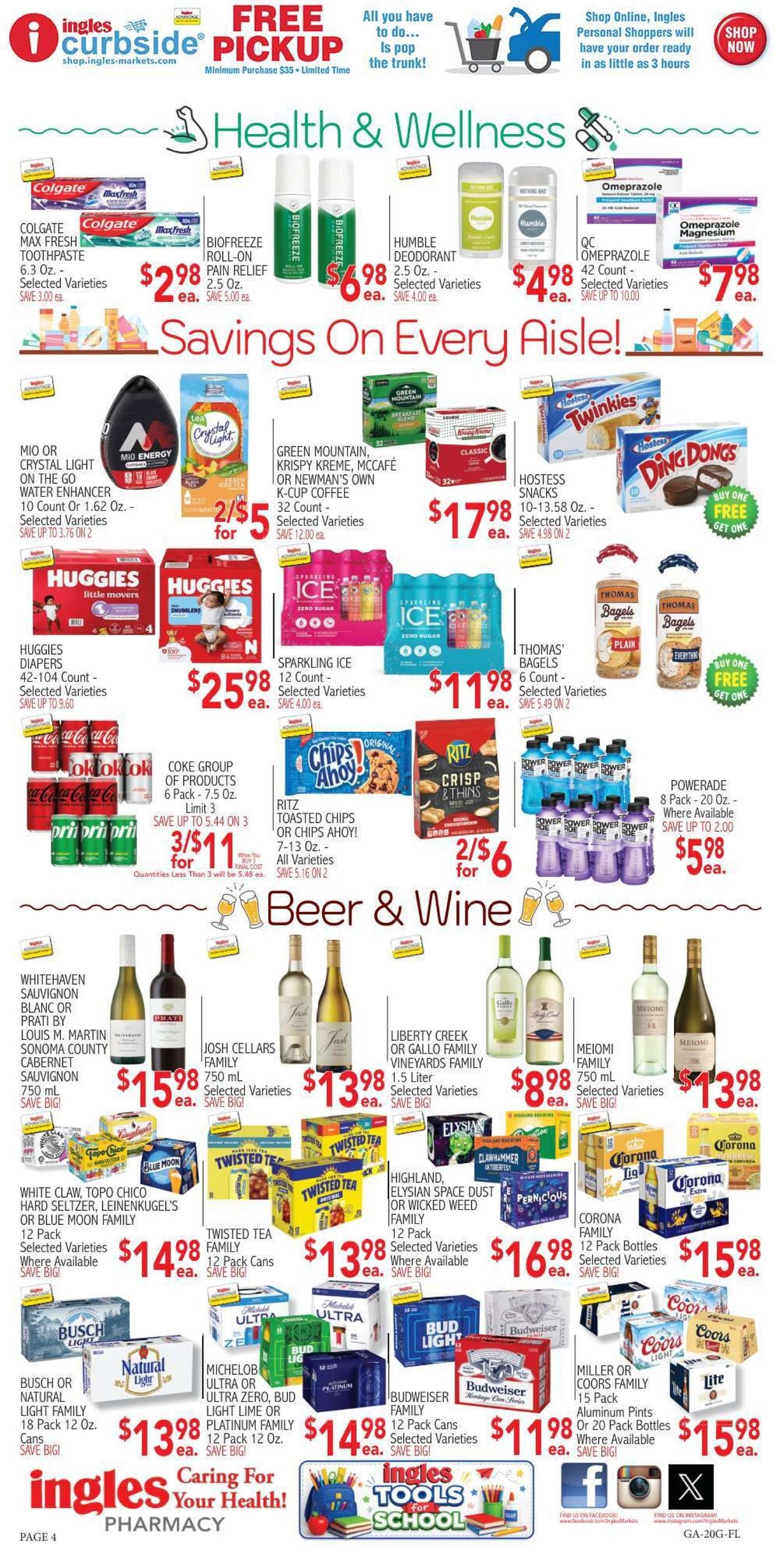 Ingles Markets weekly ad page 4