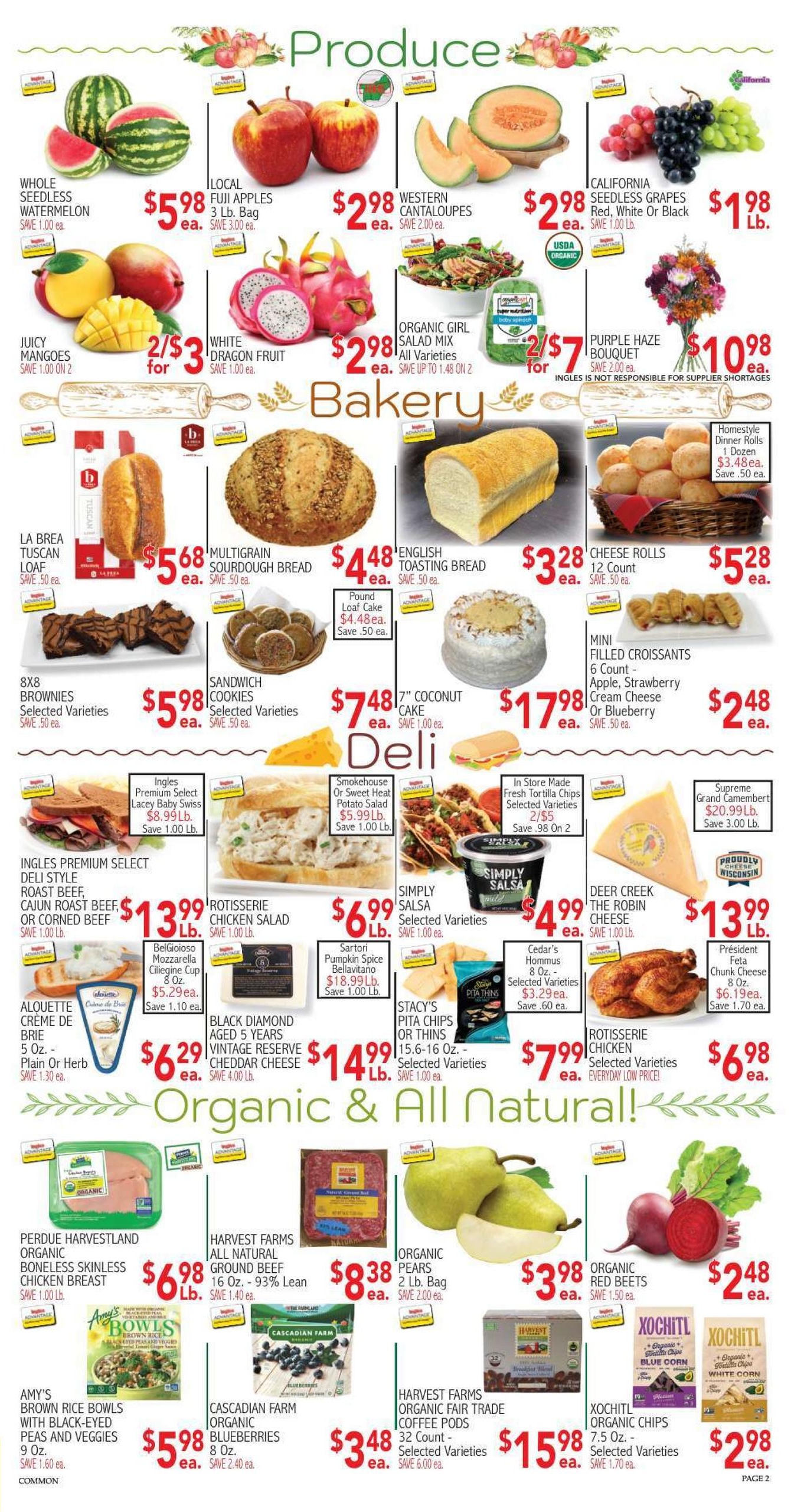 Ingles Markets weekly ad page 2