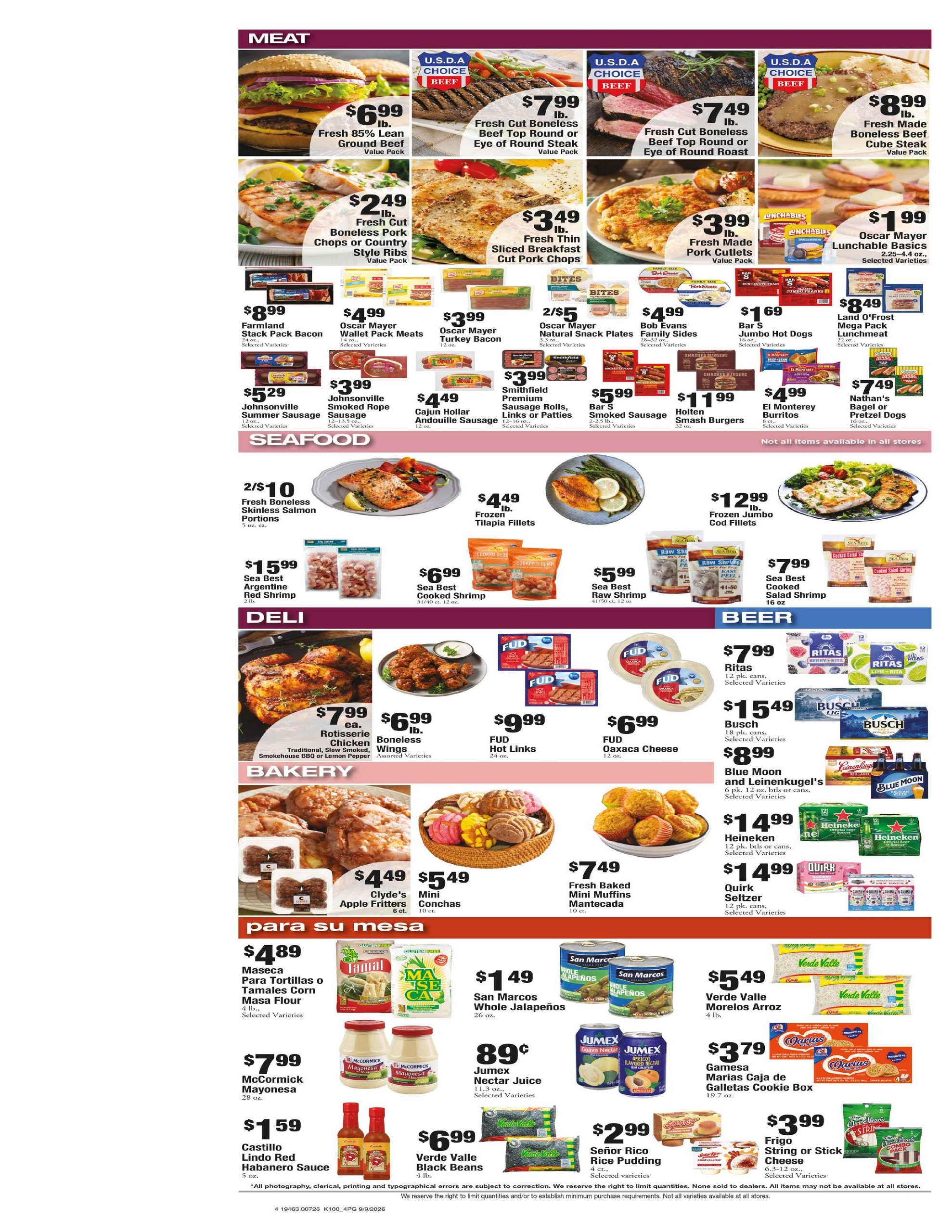 Payless Discount Foods weekly ad page 4