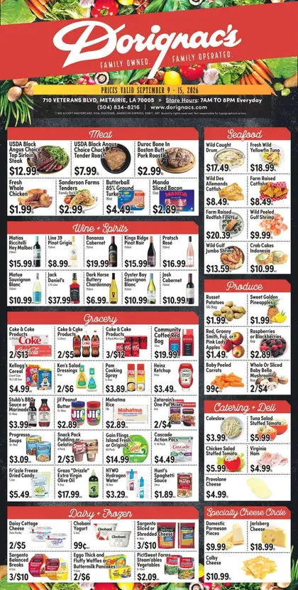 Dorignac's Food Center Indexed Weekly