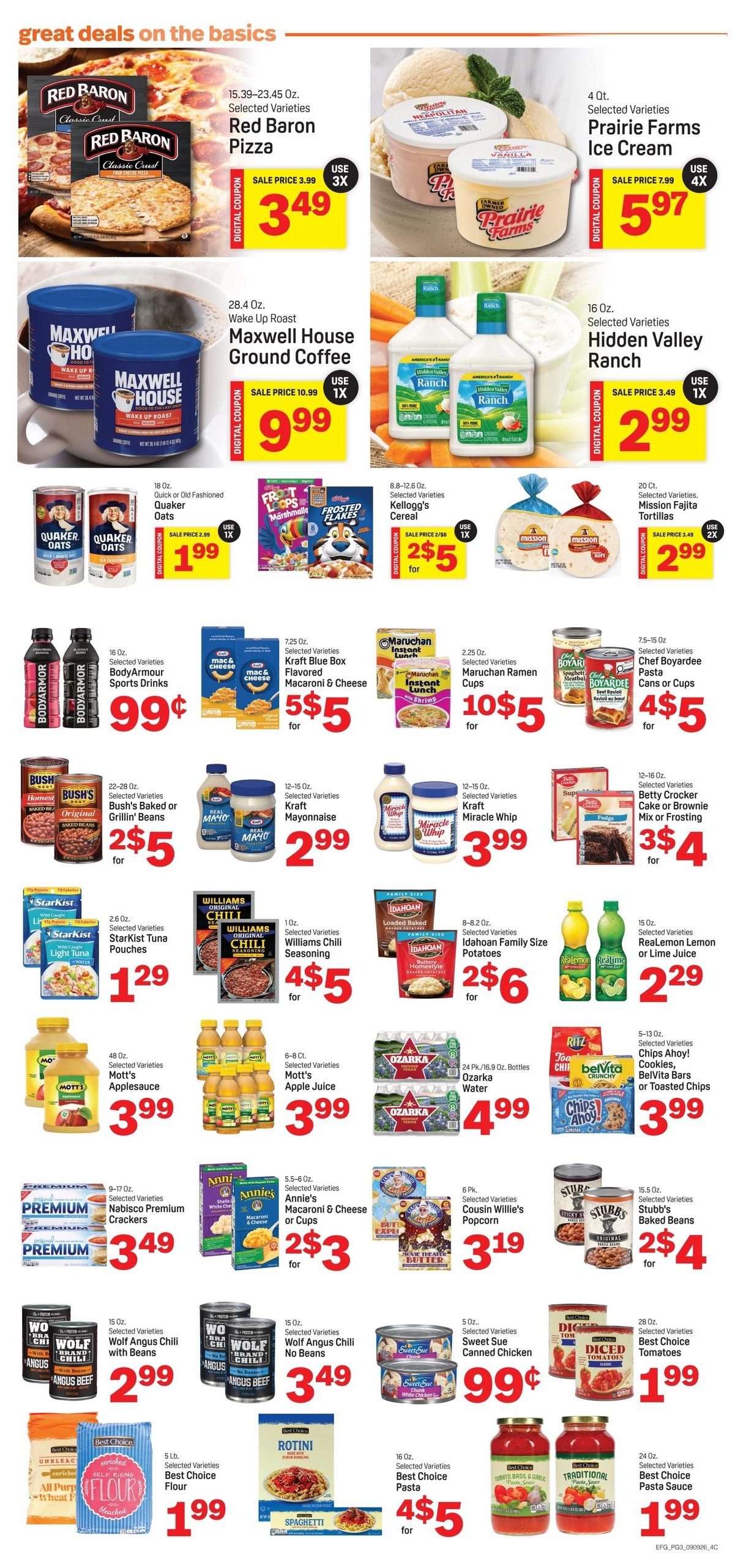 Edwards Food Giant weekly ad page 3