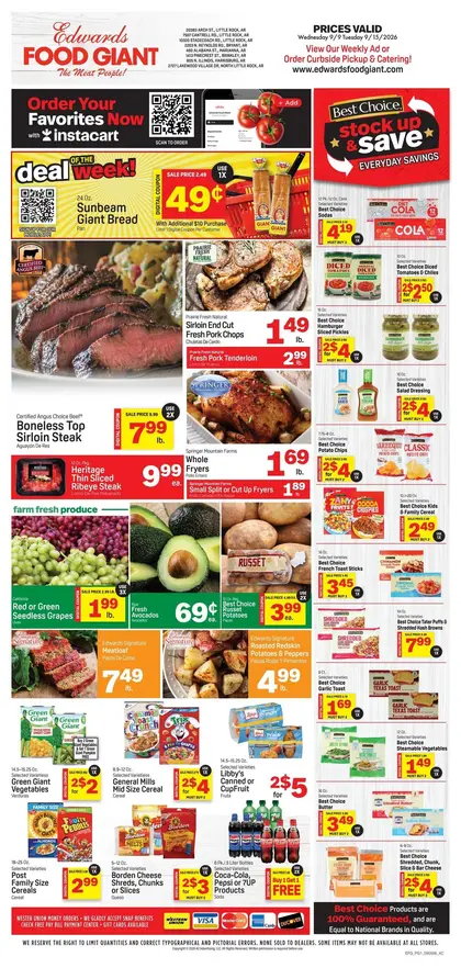 Edwards Food Giant Indexed Weekly