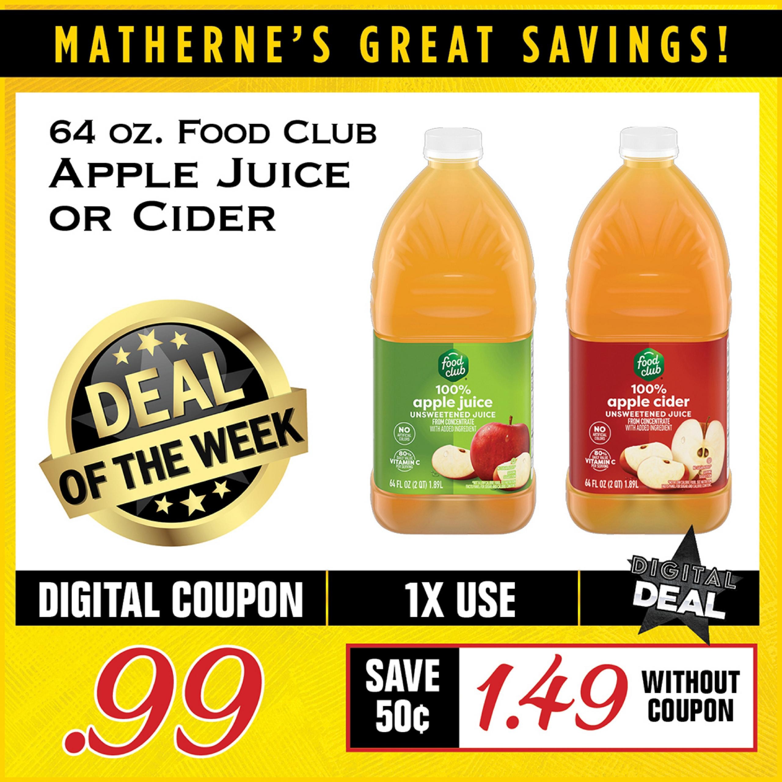 Matherne's Supermarket weekly ad page 3