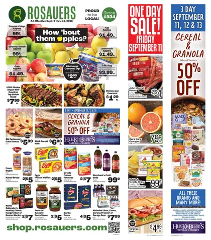 Rosauers Indexed Weekly