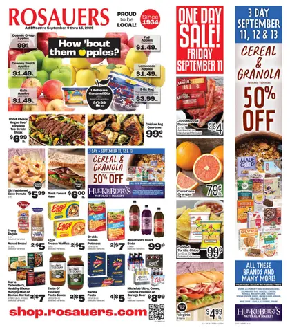 Rosauers Indexed Weekly