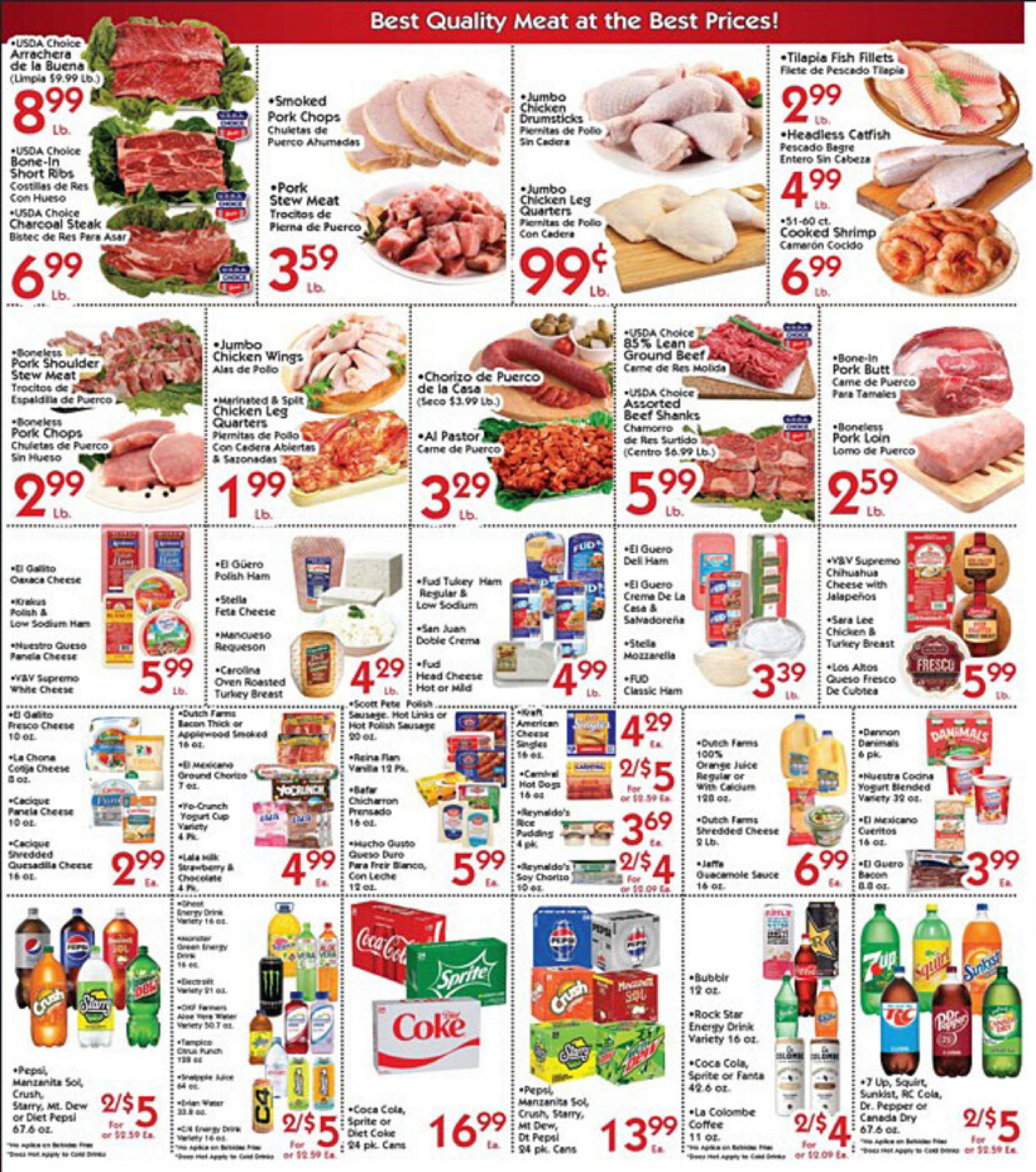Super Mercados El Guero weekly ad page 2