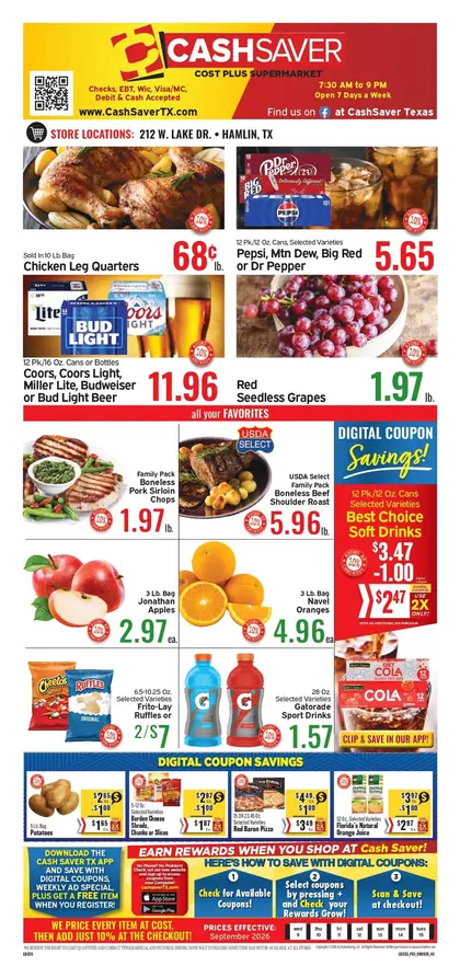 Cash Saver Texas Weekly