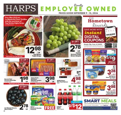 Harps Foods Indexed Weekly