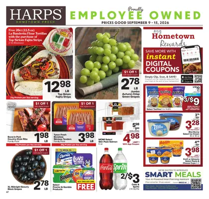 Harps Foods Indexed Weekly