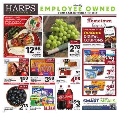 Harps Foods Indexed Weekly