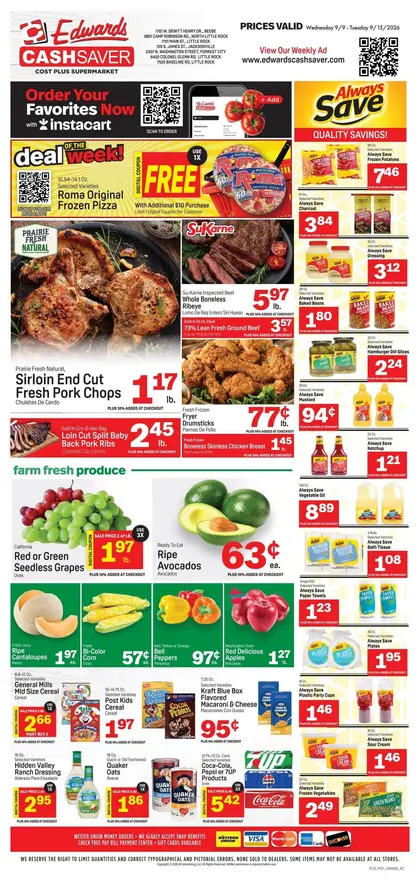 Edwards Cash Saver Indexed Weekly