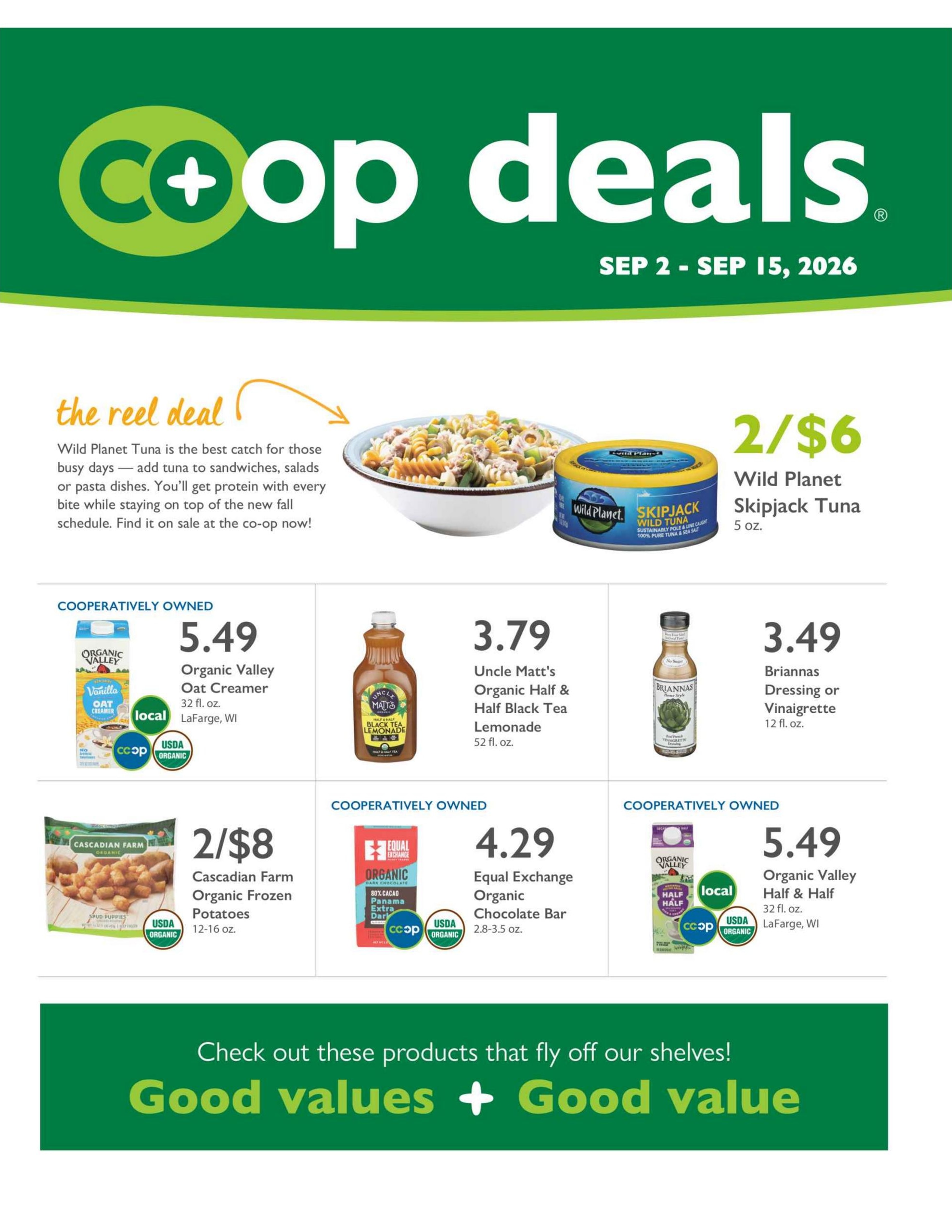 Outpost Natural Foods weekly ad page 3